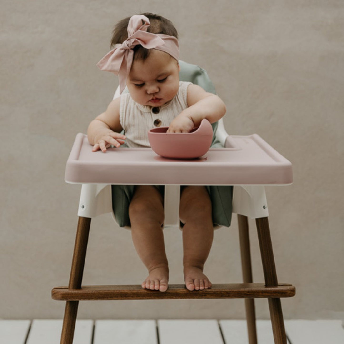 IKEA Highchair Leg Wraps In Walnut