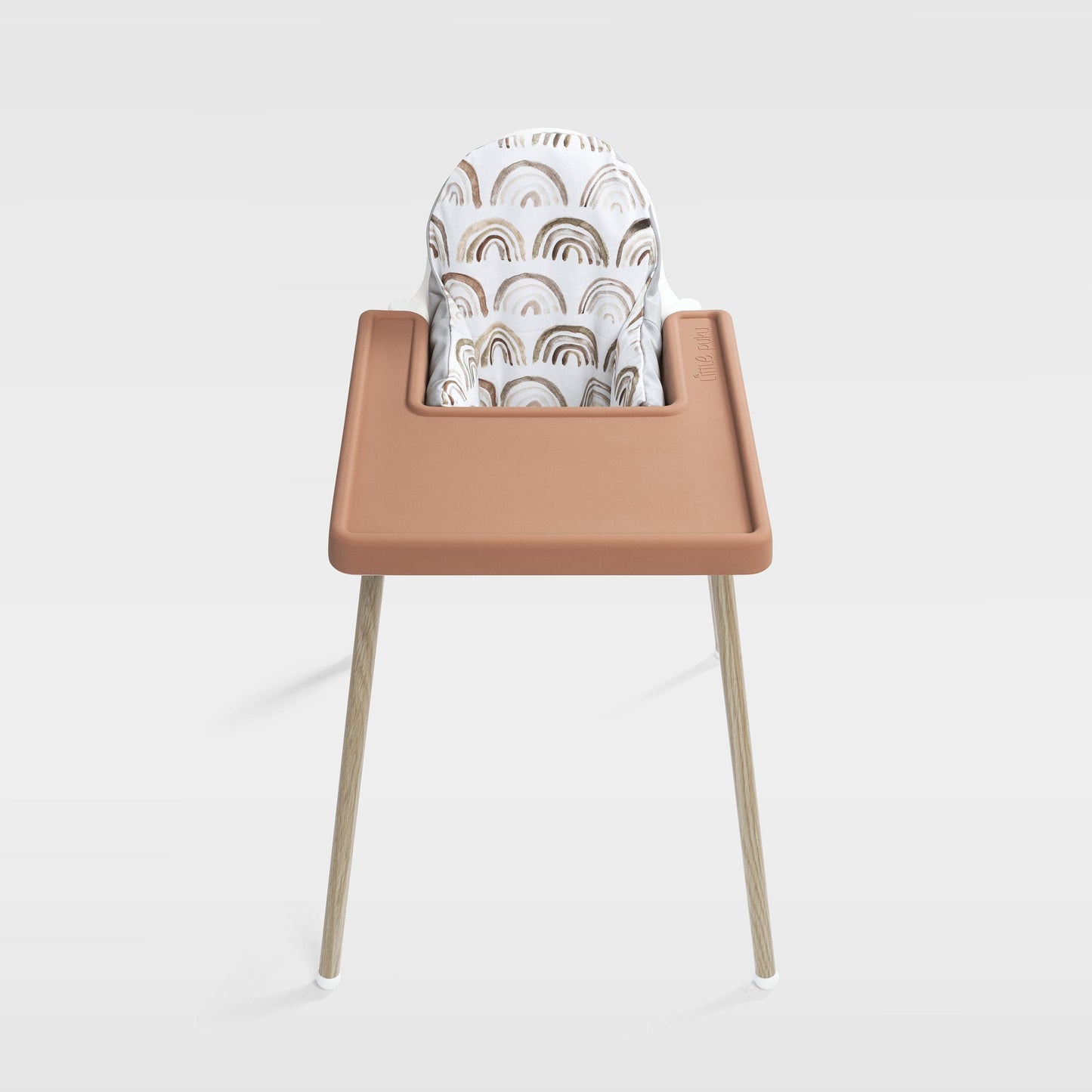 IKEA Highchair Cushion Cover in Boho Rainbows with Placemat