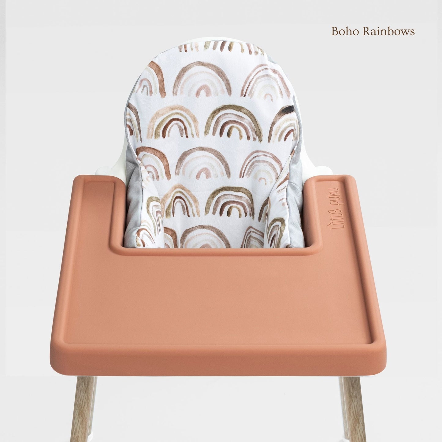 IKEA Highchair Cushion Cover in Boho Rainbows Print