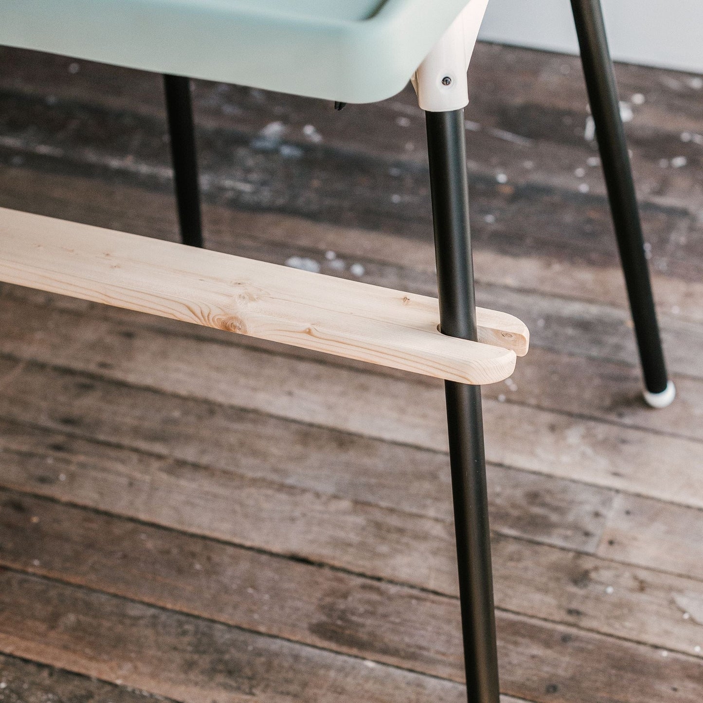 Matte Black IKEA Highchair Leg Wraps