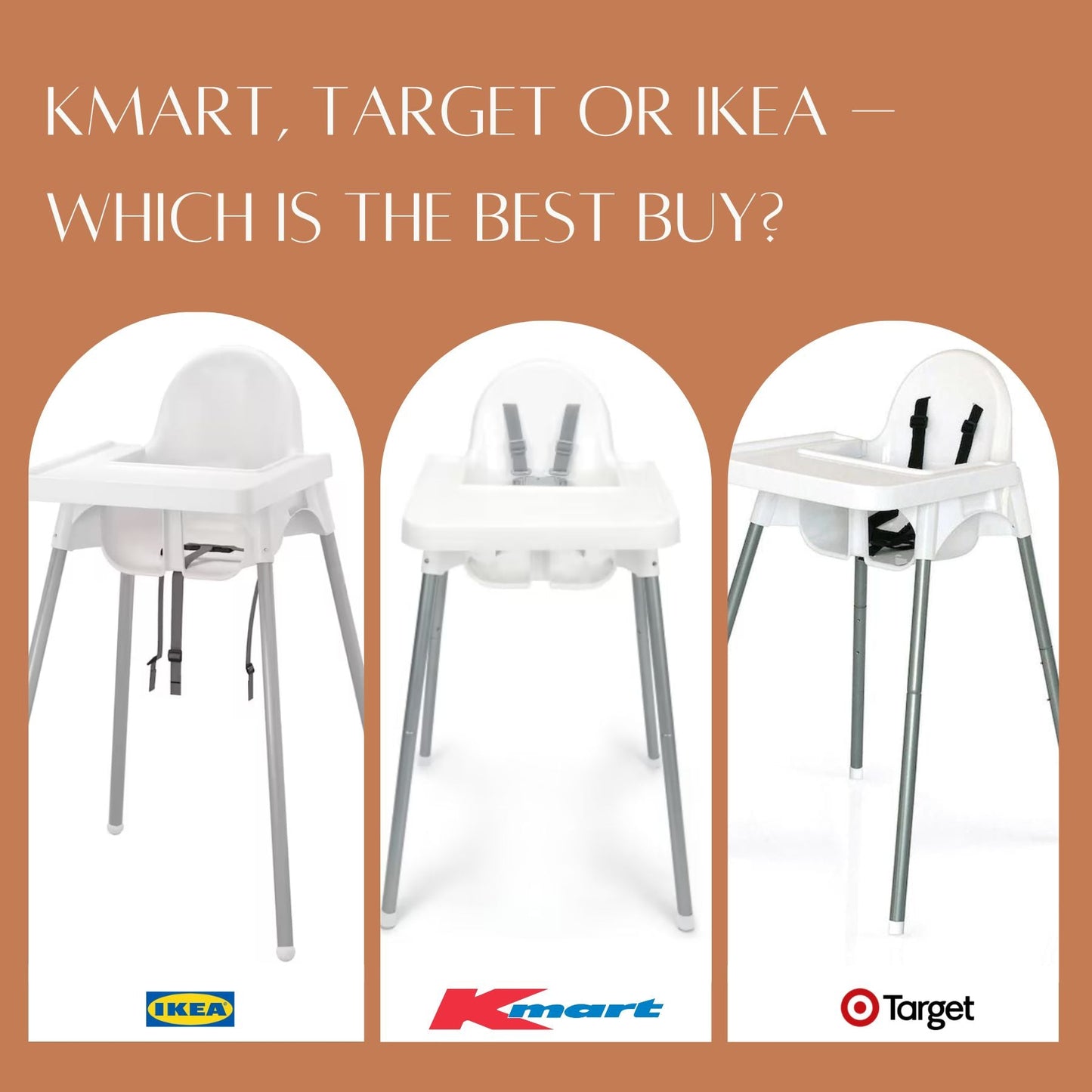 Kmart, Target or Ikea – which highchair is the best buy? - Little Puku