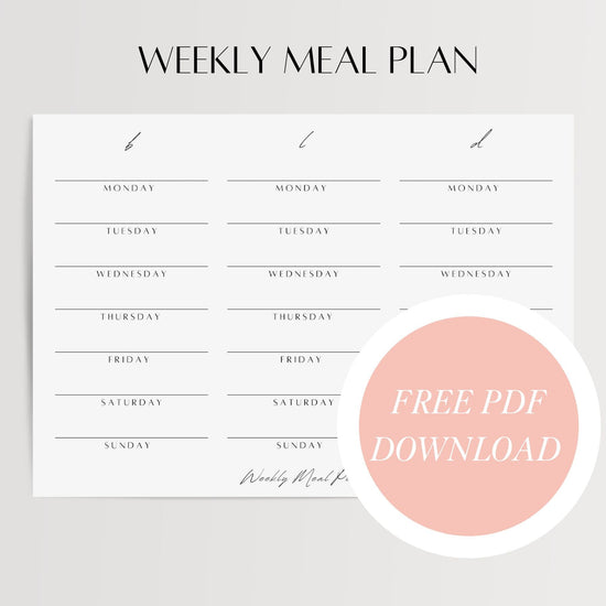 Start solids with ease! Download our Free Baby 'Weekly Meal Planner' - Little Puku