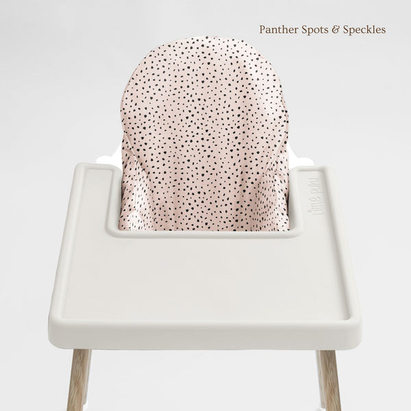 IKEA Highchair Cushion in Panther Print