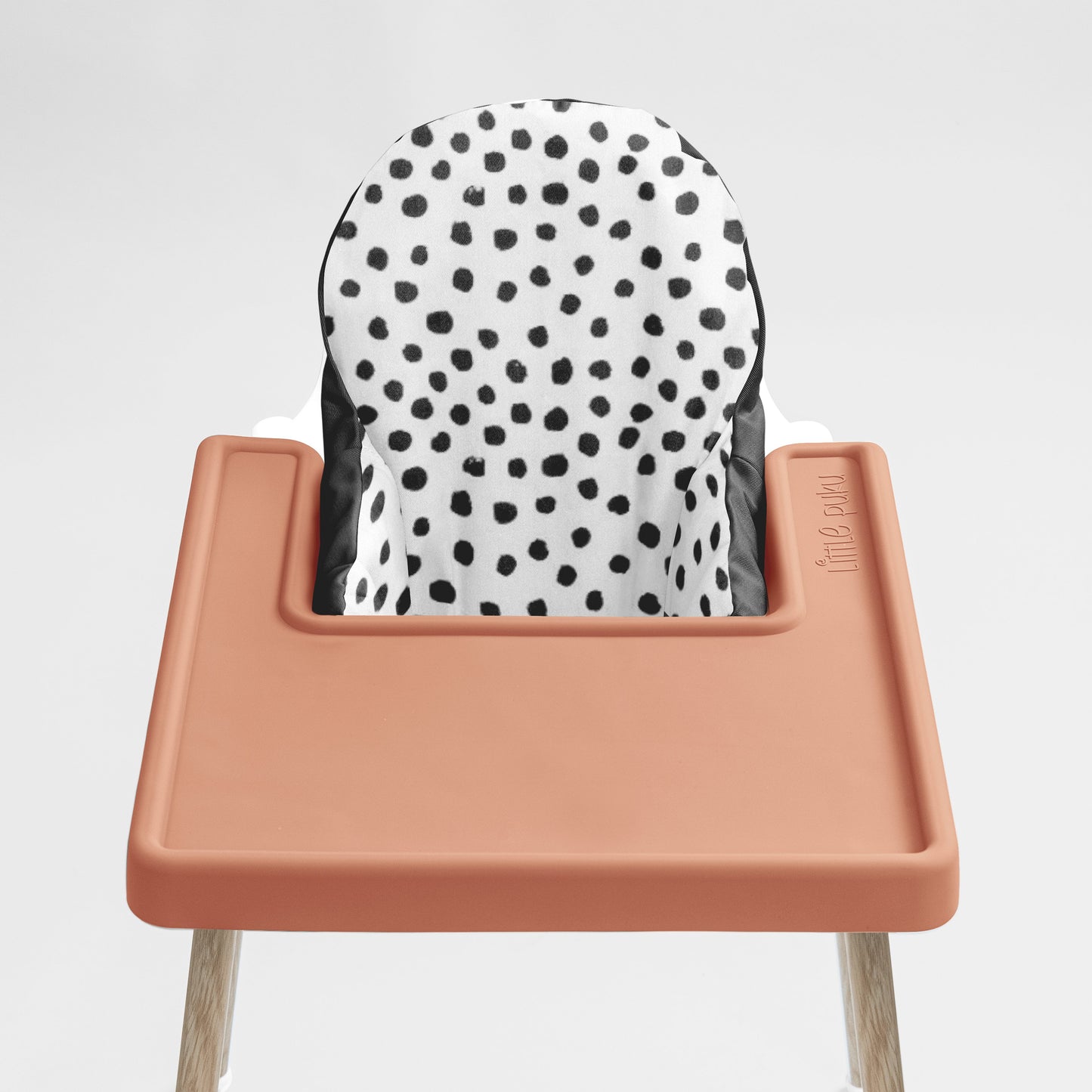 Spots and Dots Highchair Cushion Cover - Little Puku