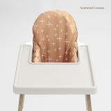 IKEA Highchair Cushion Cover in Scattered Crosses Print