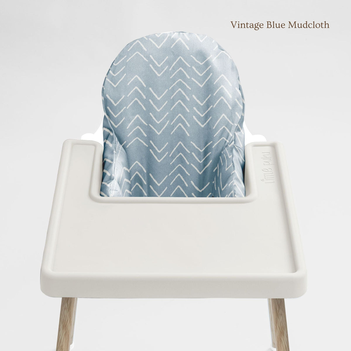 IKEA Copricuscino Seggiolone in Vintage Blue Mudcloth Print